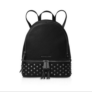 michael kors rhea studded backpack